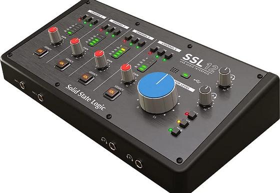 Solid State Logic SSL 12 USB Audio Interface Item | Buy Solid State Logic SSL 12 USB Audio Interface | SPOP Enterprise Global