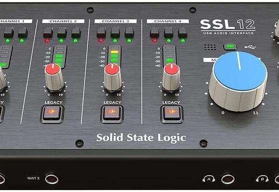 Solid State Logic SSL 12 USB Audio Interface Item | Buy Solid State Logic SSL 12 USB Audio Interface | SPOP Enterprise Global