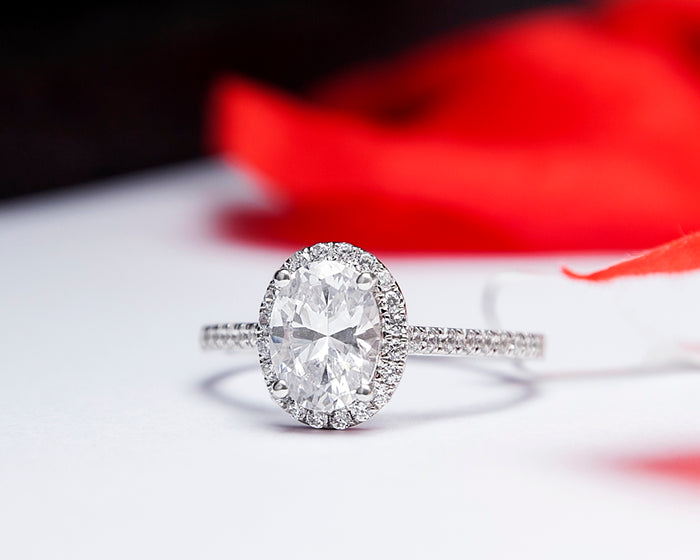 NORAH 18KARAT WHITE GOLD ENGAGEMENT RING Item | Buy NORAH 18KARAT WHITE GOLD ENGAGEMENT RING | SPOP Enterprise Global