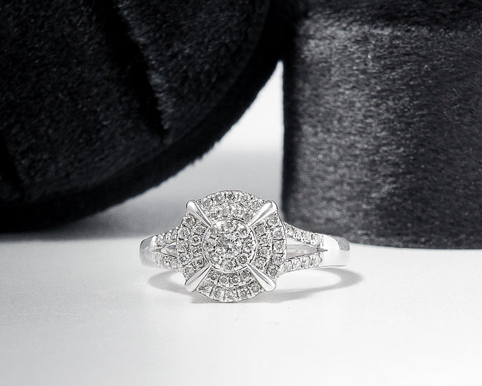 CHIOMA 18KARAT WHITE GOLD VS DIAMOND ENGAGEMENT RING Item | Buy CHIOMA 18KARAT WHITE GOLD VS DIAMOND ENGAGEMENT RING | SPOP Enterprise Global