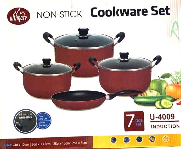 7pcs Ultimate Non-Stick Cookware Set Item | Buy 7pcs Ultimate Non-Stick Cookware Set | SPOP Enterprise Global