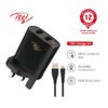 itel 2 USB Port, 2A Faster Charger With Free Fast Cable Item | Buy itel 2 USB Port, 2A Faster Charger With Free Fast Cable | SPOP Enterprise Global