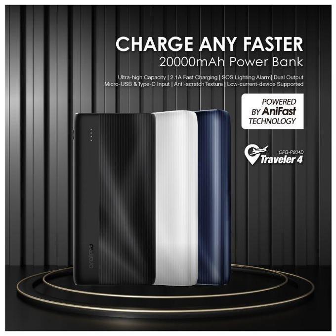 oraimo Traveler 4 20000mAh 10.5W Power Bank Item | Buy oraimo Traveler 4 20000mAh 10.5W Power Bank | SPOP Enterprise Global