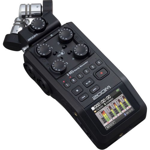 Zoom H6 All Black 6-Input / 6-Track Portable Handy Recorder Item | Buy Zoom H6 All Black 6-Input / 6-Track Portable Handy Recorder | SPOP Enterprise Global