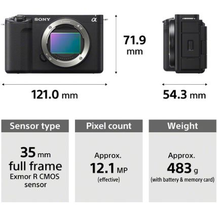 Sony ZV-E1 Mirrorless Camera (Black) Item | Buy Sony ZV-E1 Mirrorless Camera (Black) | SPOP Enterprise Global