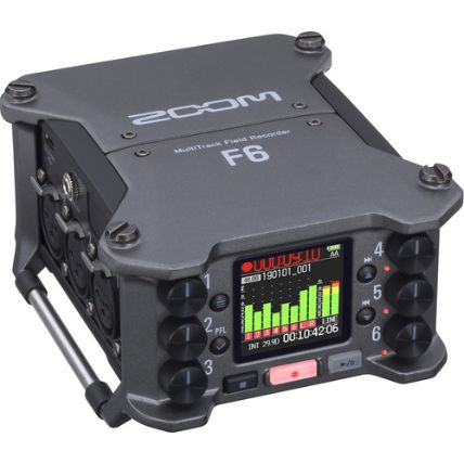 Zoom F6 6-Input / 14-Track Multitrack Field Recorder Item | Buy Zoom F6 6-Input / 14-Track Multitrack Field Recorder | SPOP Enterprise Global