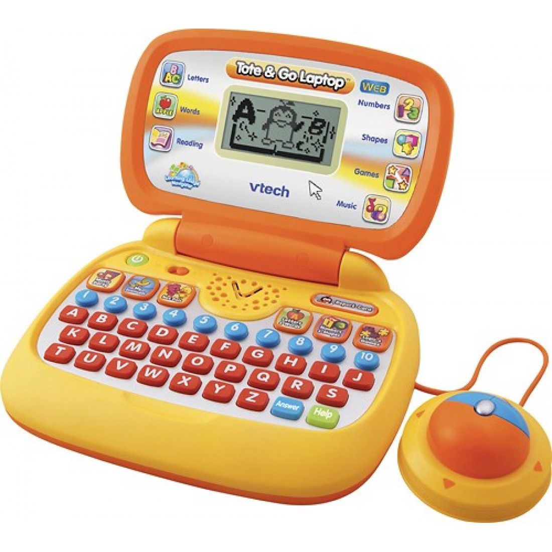 Vtech Tote and Go Laptop with Web Connect, Orange Item | Buy Vtech Tote and Go Laptop with Web Connect, Orange | SPOP Enterprise Global