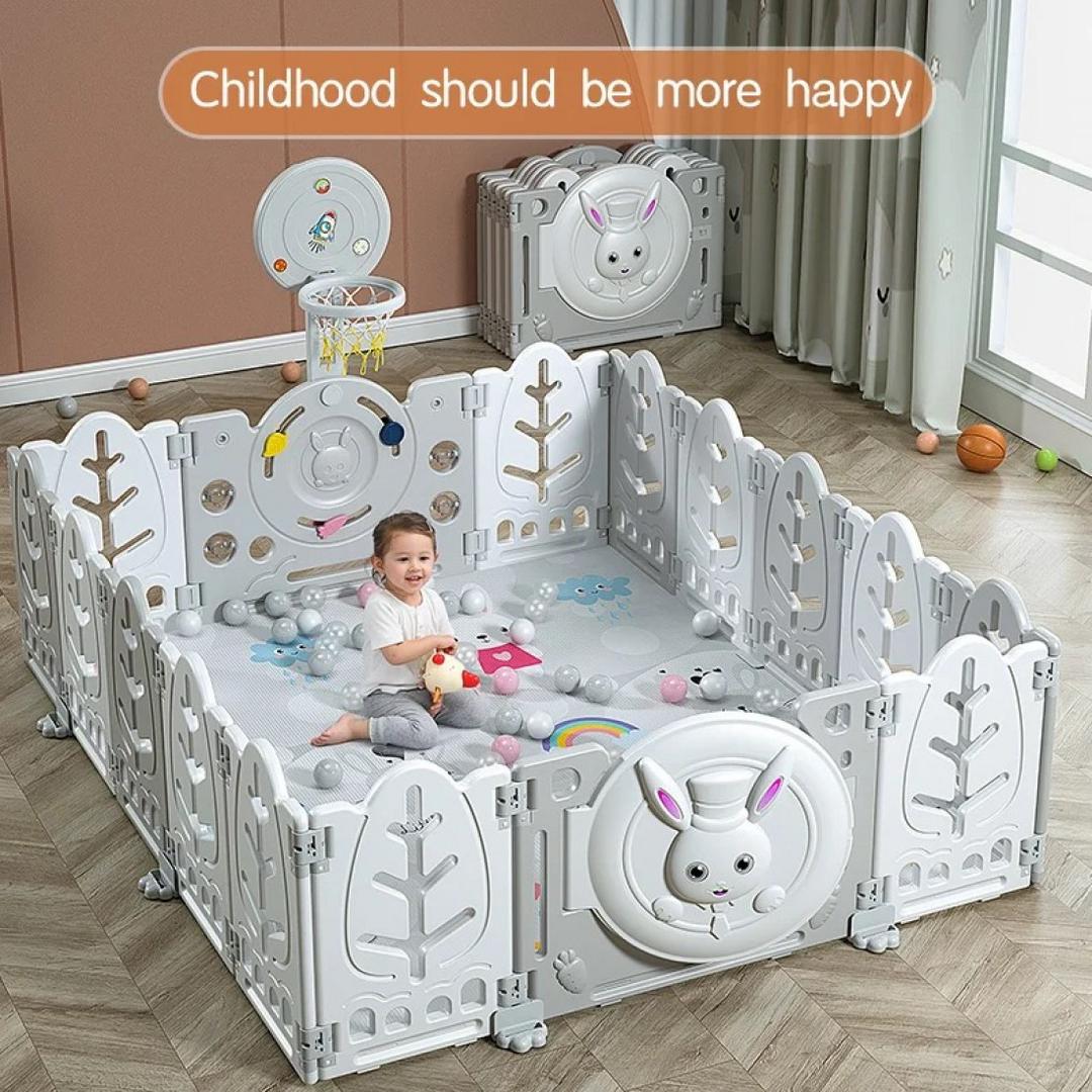 BUBBAS 16 Panel Playpen with Mat and Balls Item | Buy BUBBAS 16 Panel Playpen with Mat and Balls | SPOP Enterprise Global