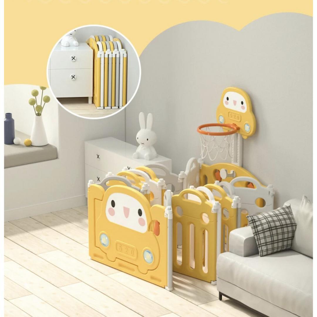 BUBBAS 16 Panel Amusement Park Playpen, Yellow Item | Buy BUBBAS 16 Panel Amusement Park Playpen, Yellow | SPOP Enterprise Global