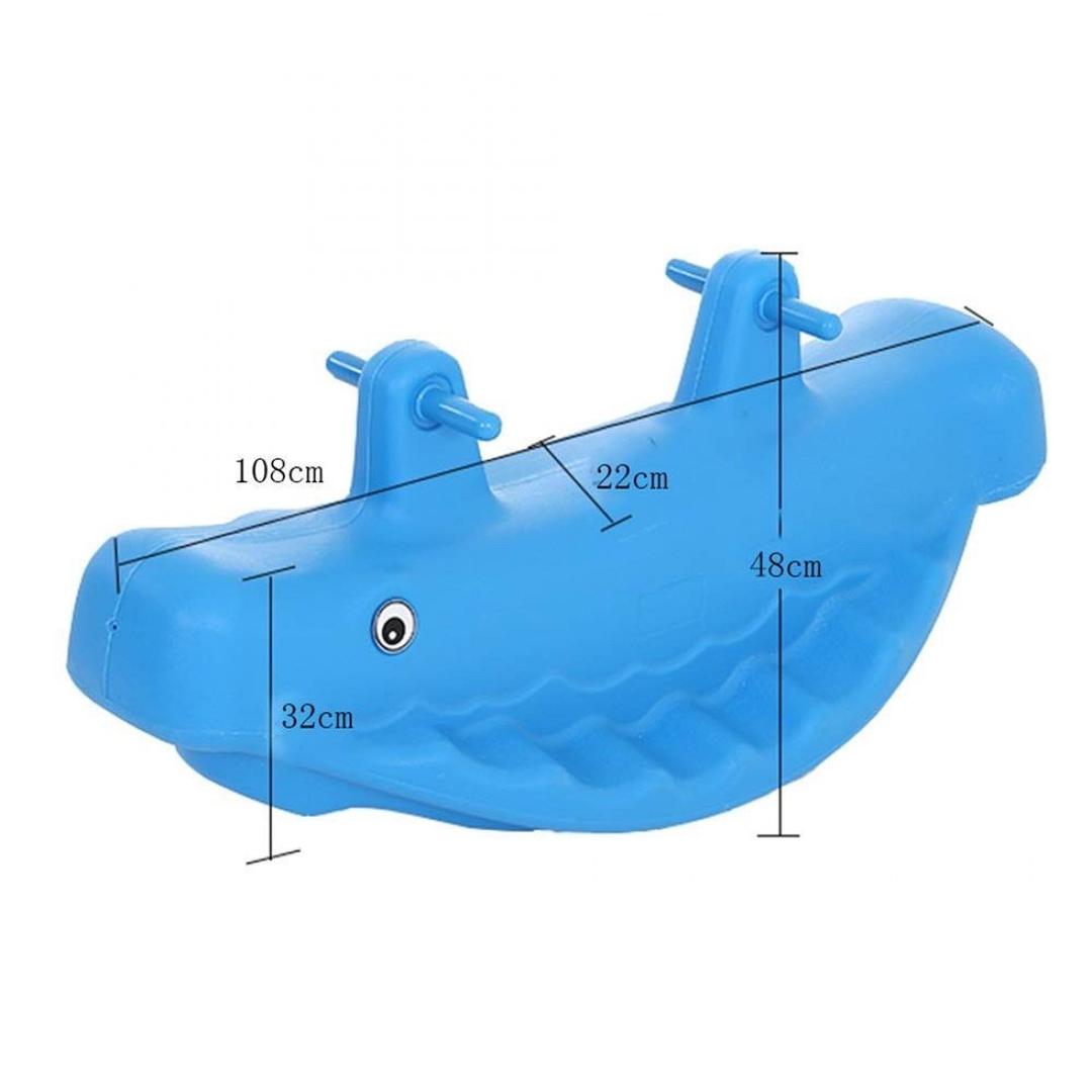 BUBBAS Whale Teeter Totter, Blue Item | Buy BUBBAS Whale Teeter Totter, Blue | SPOP Enterprise Global