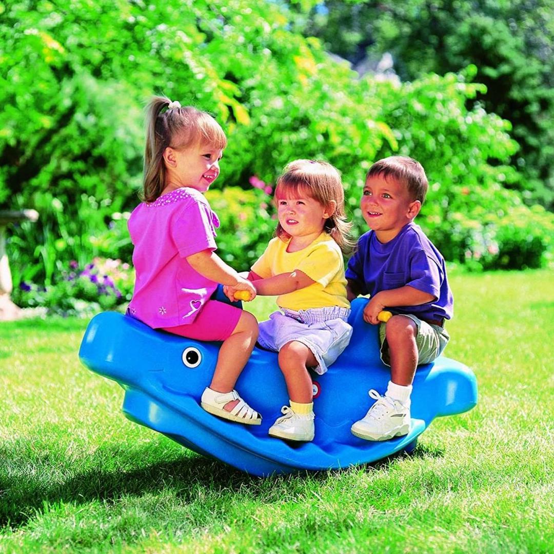 BUBBAS Whale Teeter Totter, Blue Item | Buy BUBBAS Whale Teeter Totter, Blue | SPOP Enterprise Global