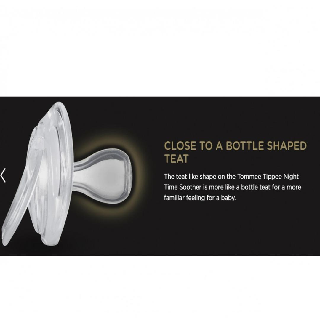 Tommee Tippee Closer to Nature Night Time Soother 0-6mo Item | Buy Tommee Tippee Closer to Nature Night Time Soother 0-6mo | SPOP Enterprise Global