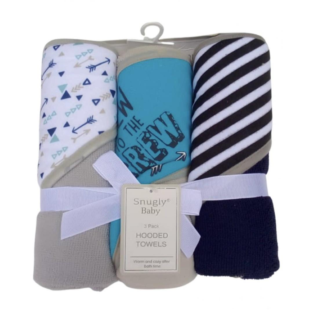 Cute Baby 3 Pack Hooded Towel Item | Buy Cute Baby 3 Pack Hooded Towel | SPOP Enterprise Global