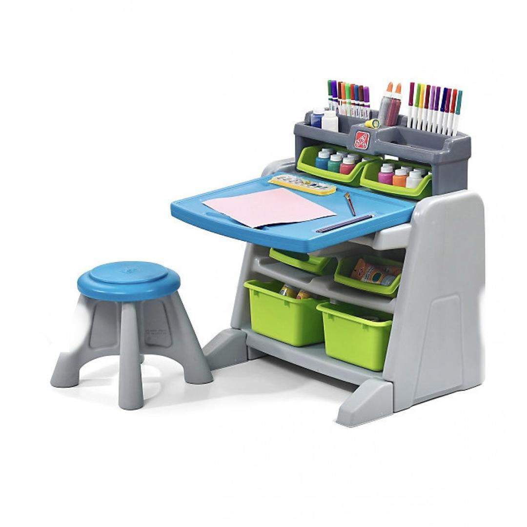 Step2 Flip And Doodle Art Easel Desk And Stool Item | Buy Step2 Flip And Doodle Art Easel Desk And Stool | SPOP Enterprise Global