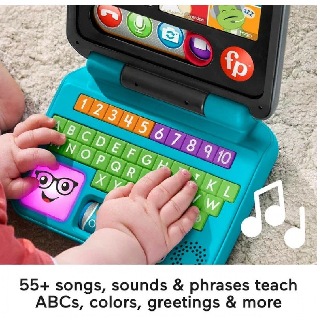 Fisher-Price Laugh & Learn Let’s Connect Laptop Baby & Toddler Electronic Learning Toy Item | Buy Fisher-Price Laugh & Learn Let’s Connect Laptop Baby & Toddler Electronic Learning Toy | SPOP Enterprise Global