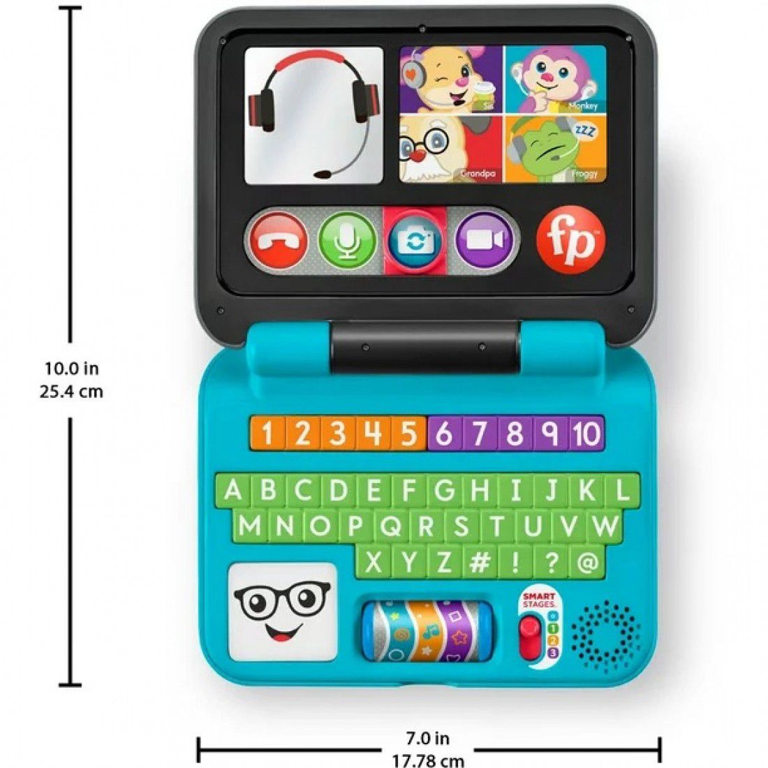Fisher-Price Laugh & Learn Let’s Connect Laptop Baby & Toddler Electronic Learning Toy Item | Buy Fisher-Price Laugh & Learn Let’s Connect Laptop Baby & Toddler Electronic Learning Toy | SPOP Enterprise Global