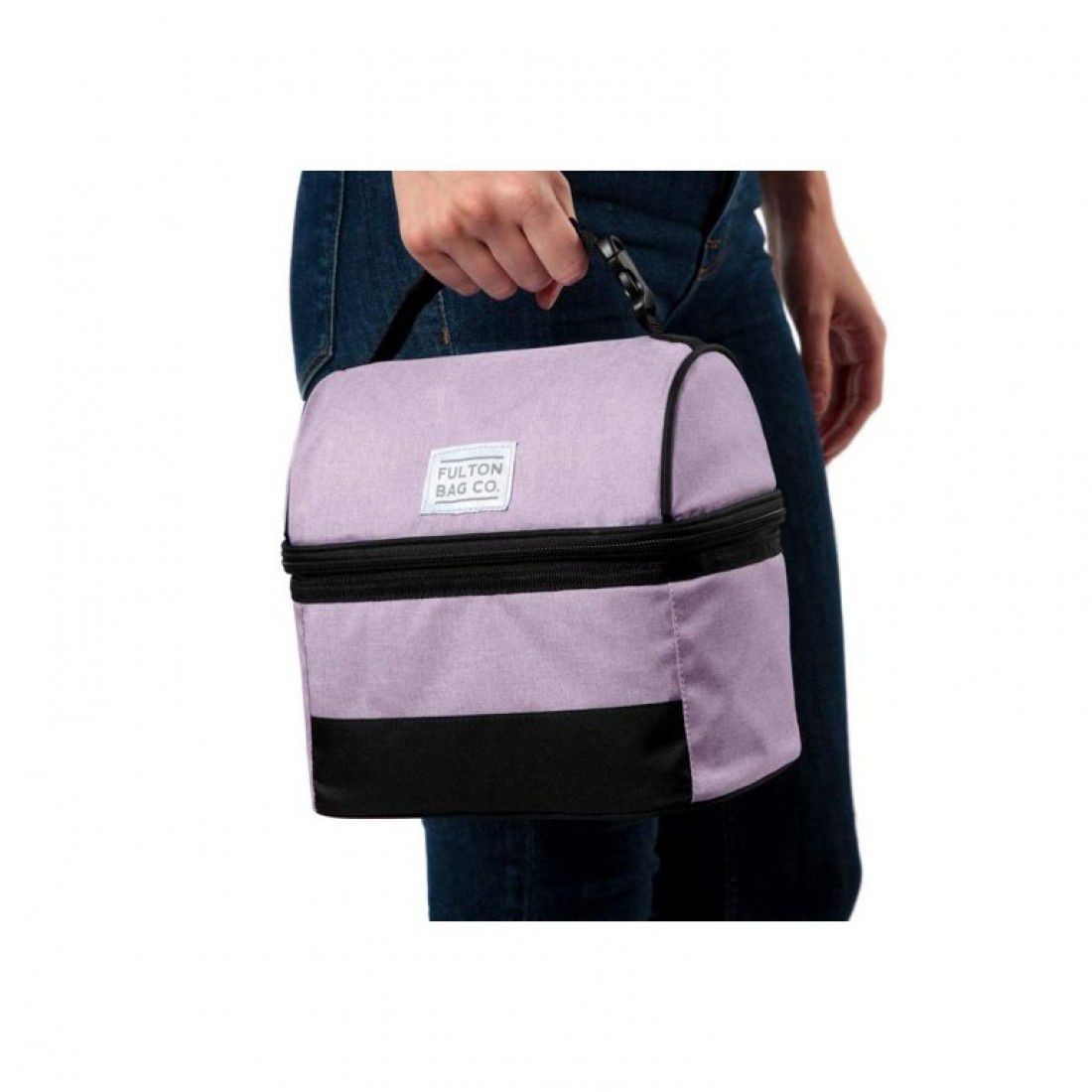 Fulton Bag Co. Dual Compartment Lunch Bag, Lavender Item | Buy Fulton Bag Co. Dual Compartment Lunch Bag, Lavender | SPOP Enterprise Global