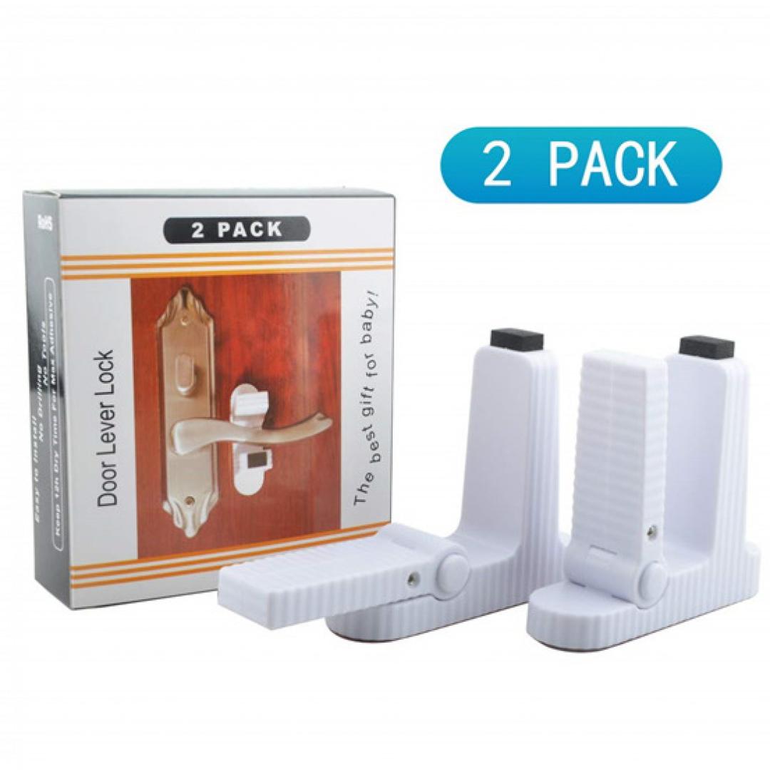 Safety Door Lever Lock, 2 Pack Item | Buy Safety Door Lever Lock, 2 Pack | SPOP Enterprise Global