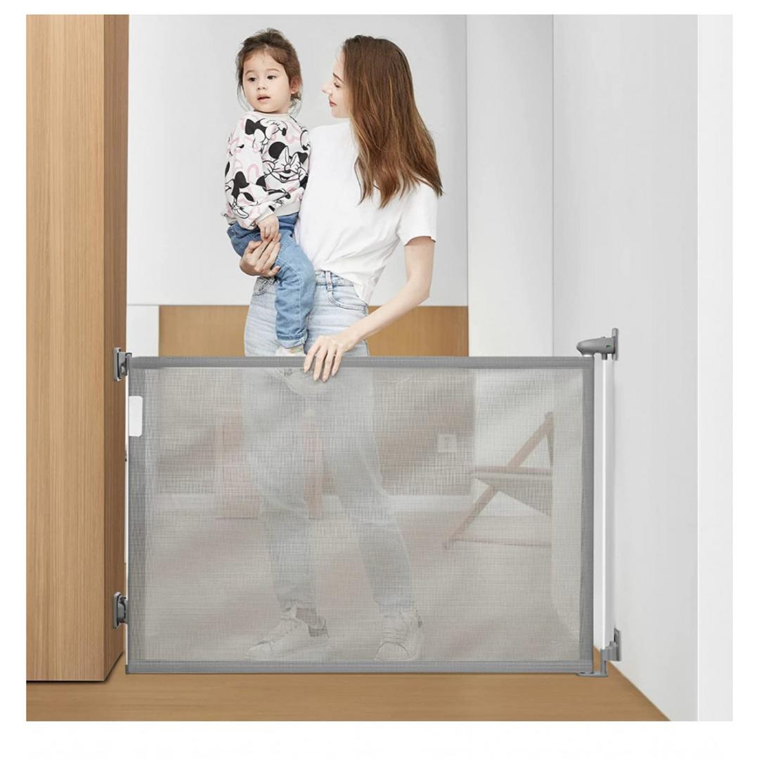 Retractable Baby Gate, Grey Item | Buy Retractable Baby Gate, Grey | SPOP Enterprise Global