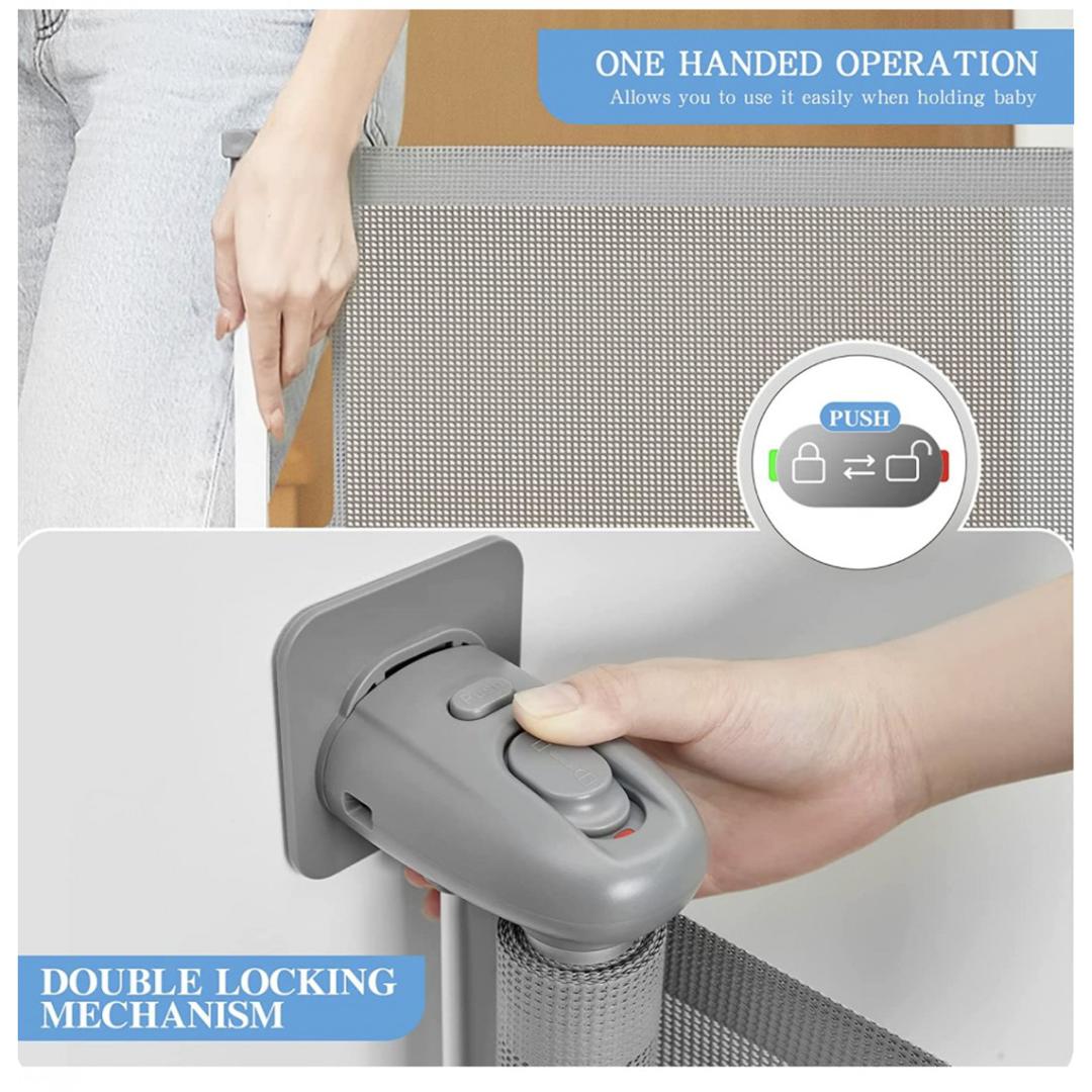 Retractable Baby Gate, Grey Item | Buy Retractable Baby Gate, Grey | SPOP Enterprise Global