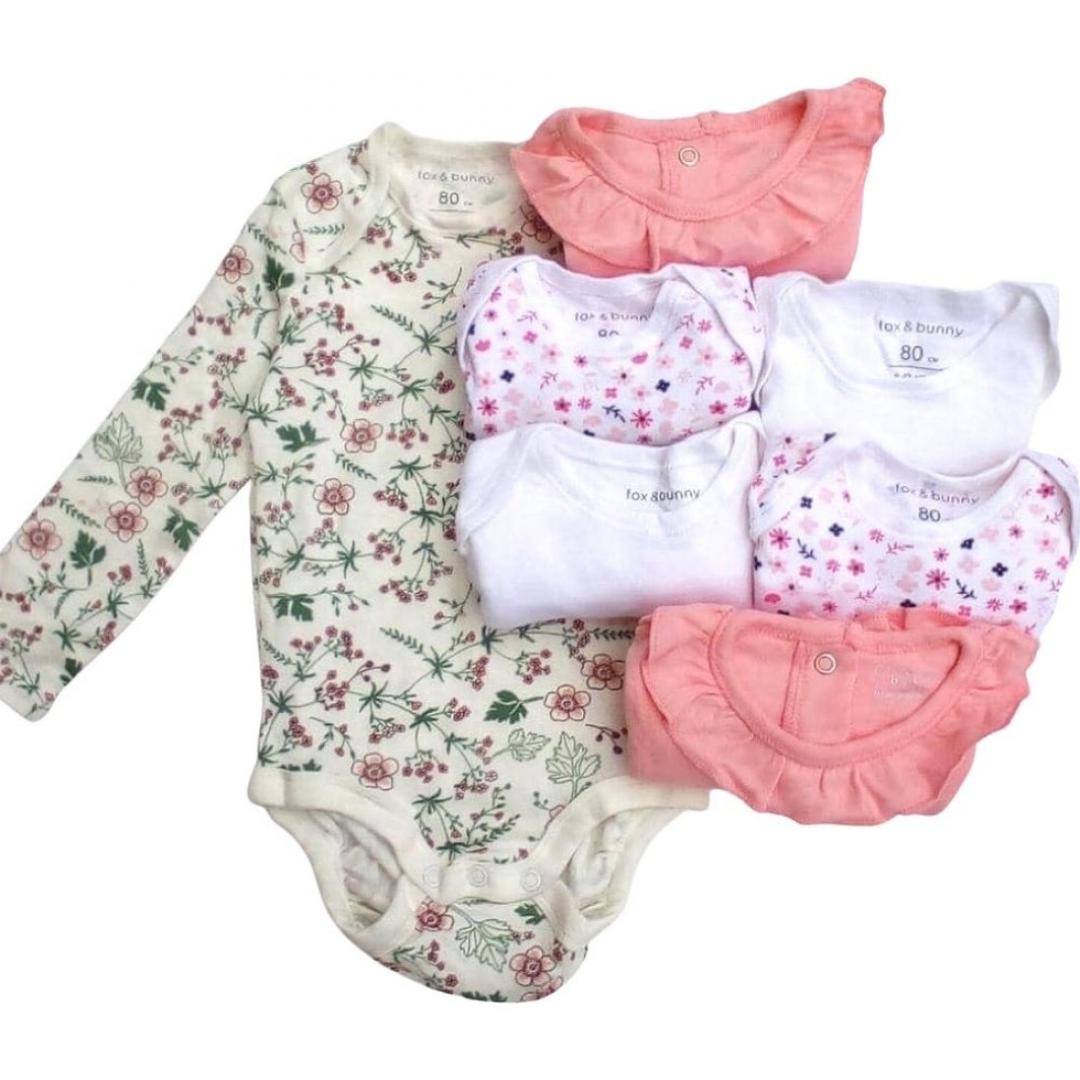 Long Sleeve Bodysuit, 7 Pack 9-12months Item | Buy Long Sleeve Bodysuit, 7 Pack 9-12months | SPOP Enterprise Global