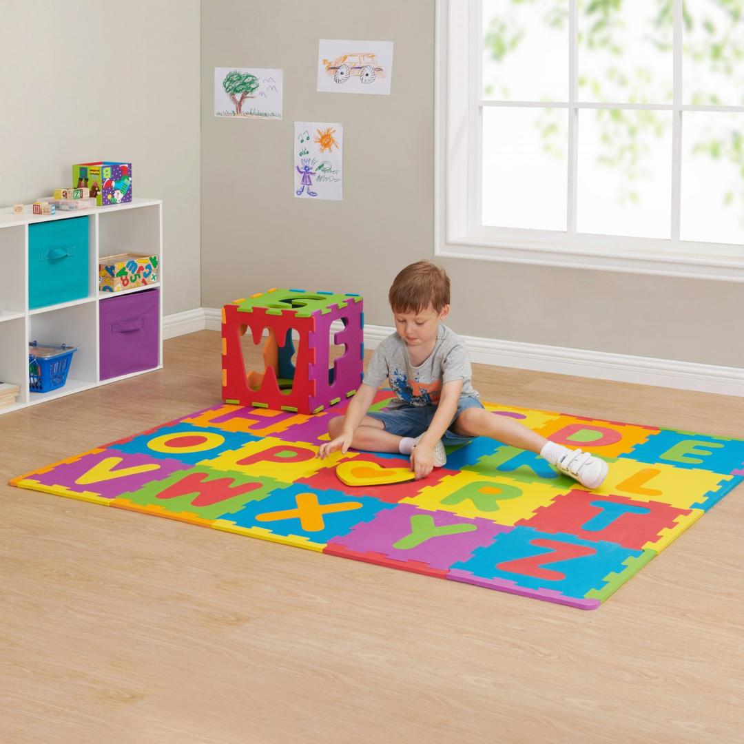 Alphabet & numbers foam puzzle mat online