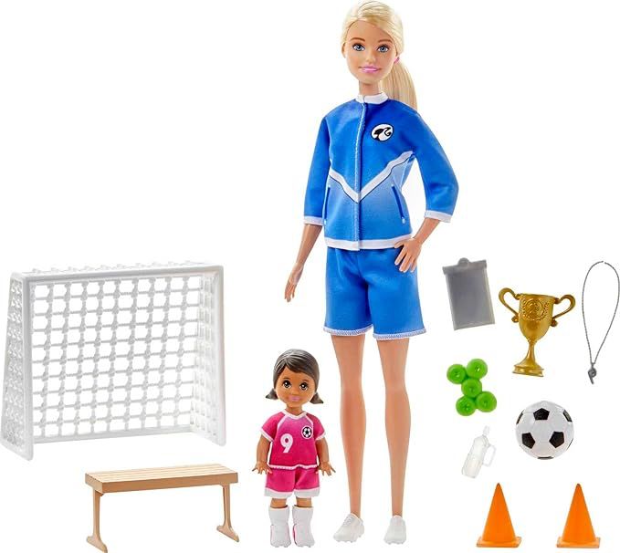 Barbie Soccer Coach Playset with Blonde Item | Buy Barbie Soccer Coach Playset with Blonde | SPOP Enterprise Global
