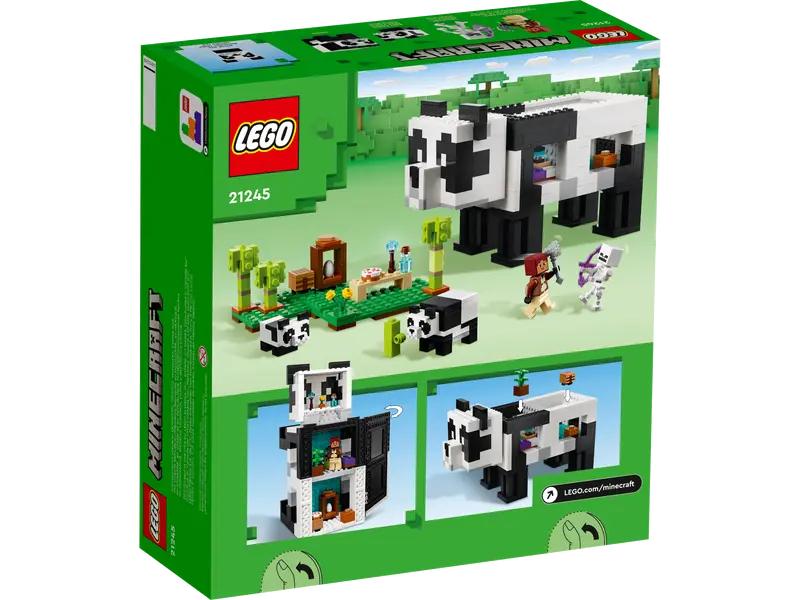 LEGO Minecraft The 2024 Panda Haven Toy House with Animals 21245