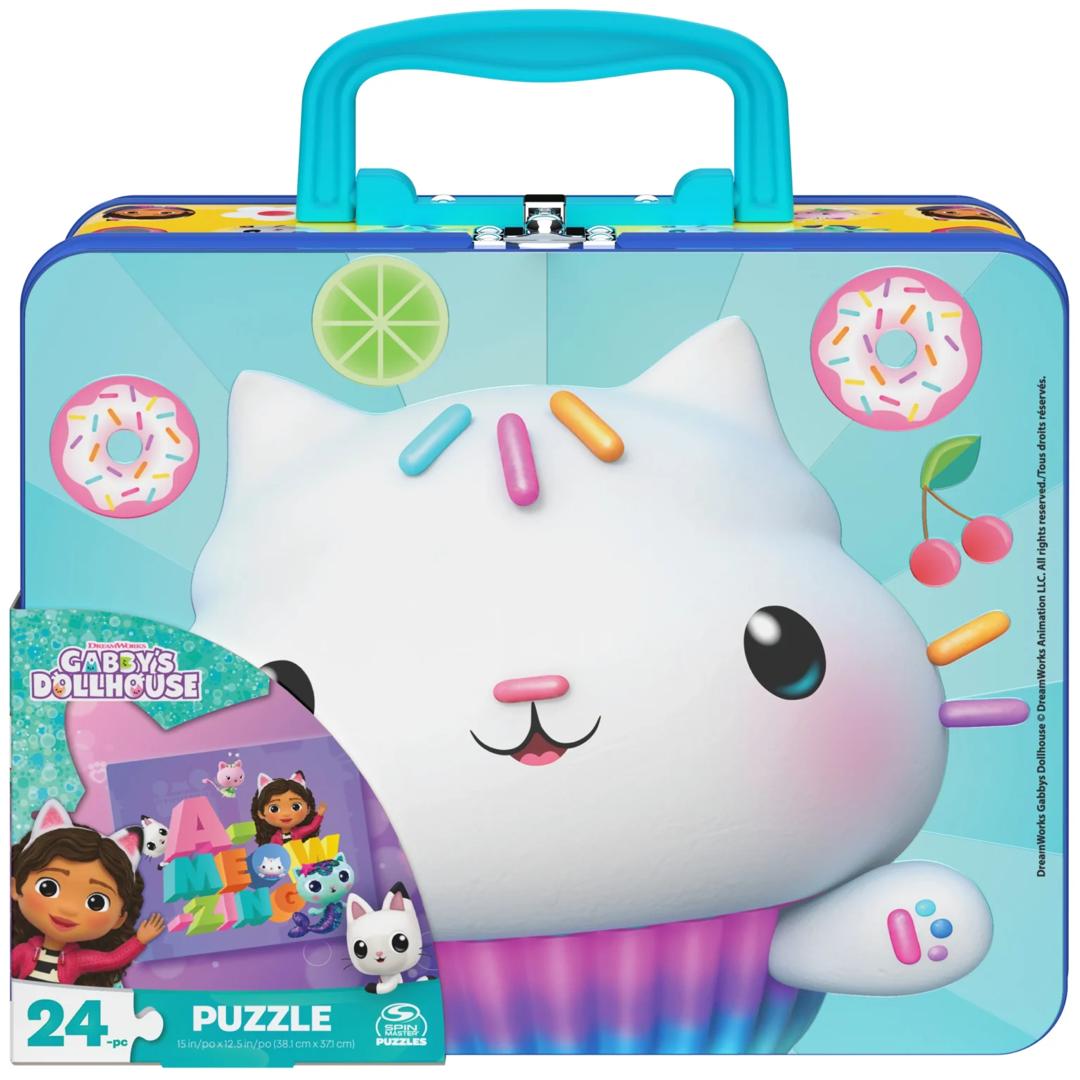 Gabby’s Dollhouse Large Lunch Tin Box with 24pc puzzle. Item | Buy Gabby’s Dollhouse Large Lunch Tin Box with 24pc puzzle. | SPOP Enterprise Global