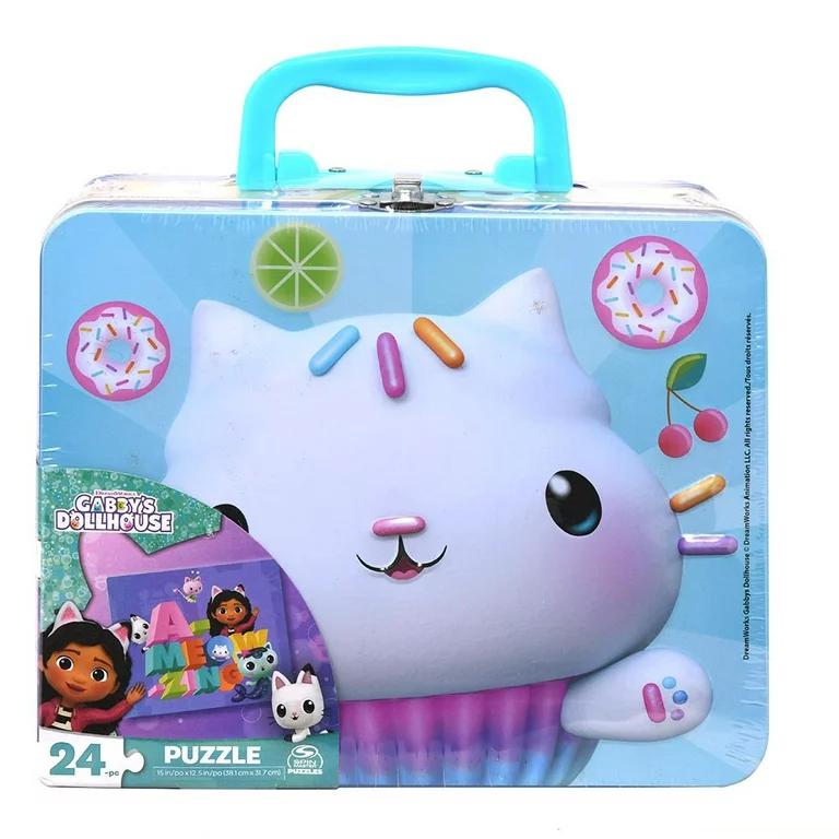Gabby’s Dollhouse Large Lunch Tin Box with 24pc puzzle. Item | Buy Gabby’s Dollhouse Large Lunch Tin Box with 24pc puzzle. | SPOP Enterprise Global