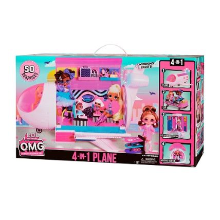 L.O.L Surprise OMG Plane 4-in-1 Playset Item | Buy L.O.L Surprise OMG Plane 4-in-1 Playset | SPOP Enterprise Global