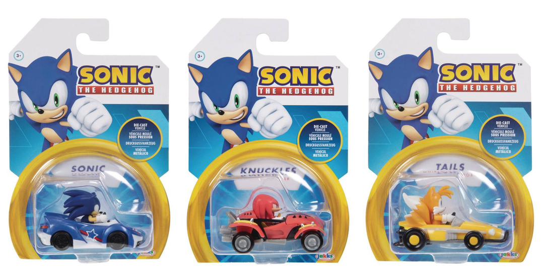 Sonic 1/64 Diecast Asst Item | Buy Sonic 1/64 Diecast Asst | SPOP Enterprise Global