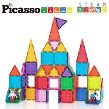 PicassoTiles 63 Piece Magnetic Building Block Item | Buy PicassoTiles 63 Piece Magnetic Building Block | SPOP Enterprise Global