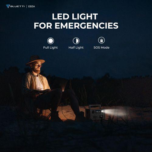 BLUETTI EB3A 600W 268Wh Portable Power Station Item | Buy BLUETTI EB3A 600W 268Wh Portable Power Station | SPOP Enterprise Global