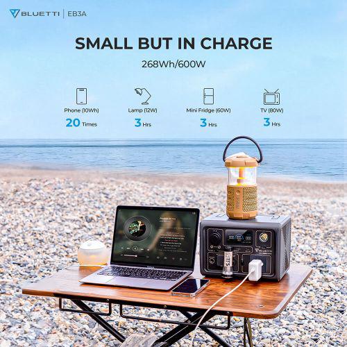 BLUETTI EB3A 600W 268Wh Portable Power Station Item | Buy BLUETTI EB3A 600W 268Wh Portable Power Station | SPOP Enterprise Global
