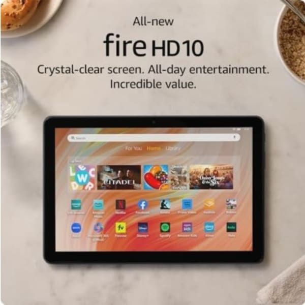 Amazon Fire Hd 10 Tablet With Alexa - 10.1" - 1080p Full Hd - 32GB ROM - 3GB RAM - Black Item | Buy Amazon Fire Hd 10 Tablet With Alexa - 10.1" - 1080p Full Hd - 32GB ROM - 3GB RAM - Black | SPOP Enterprise Global