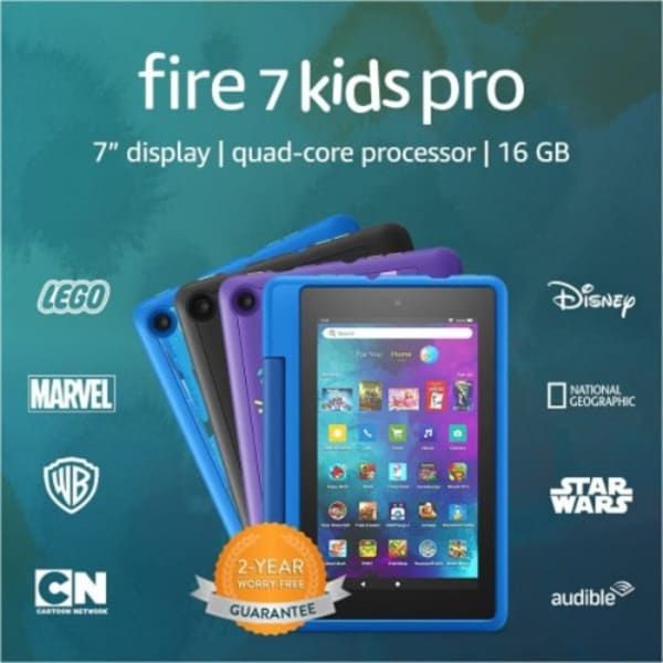 Amazon Fire 7 Kids Pro Tablet - 7" - 16GB With Kid-Proof Case - Blue Pouch Item | Buy Amazon Fire 7 Kids Pro Tablet - 7" - 16GB With Kid-Proof Case - Blue Pouch | SPOP Enterprise Global