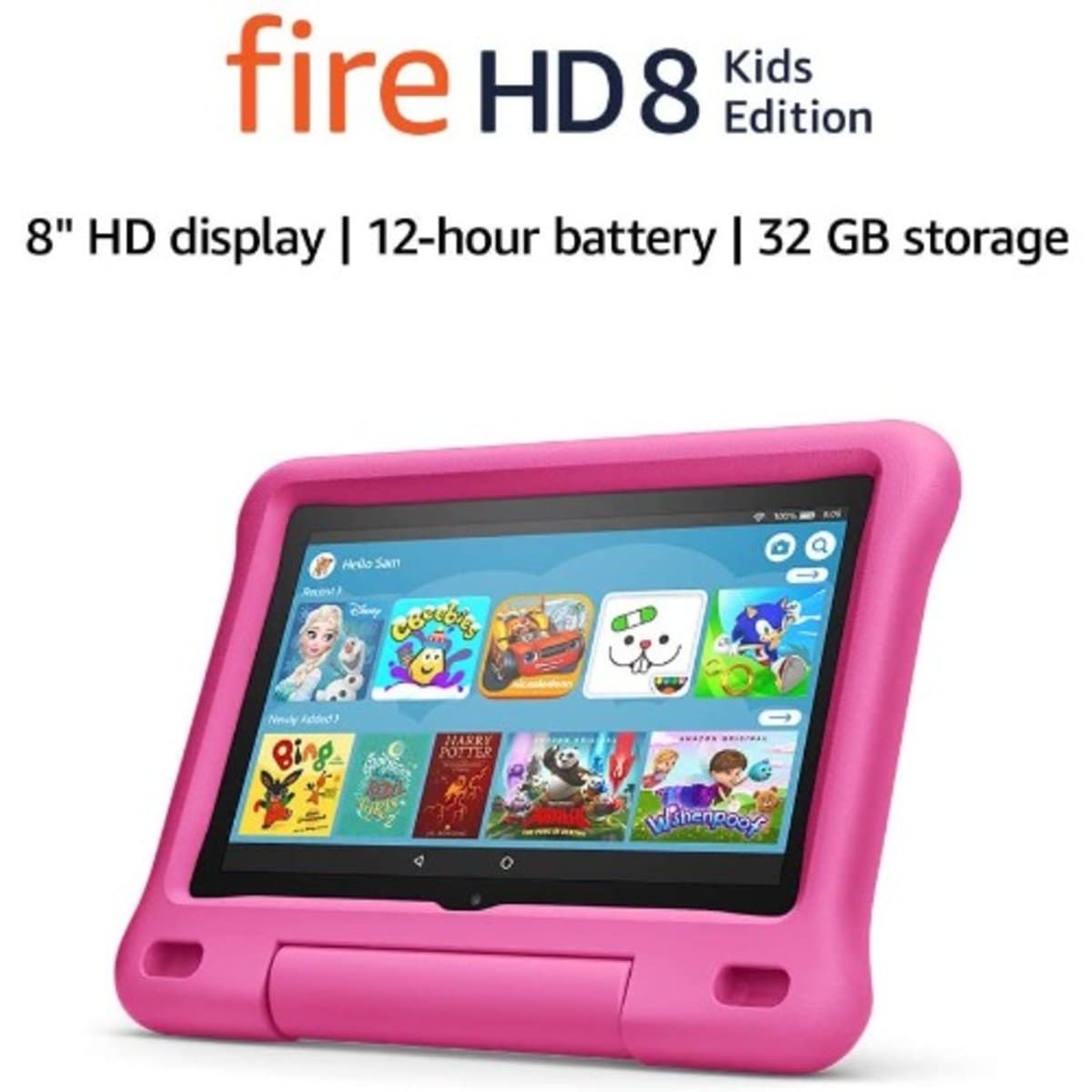 Amazon Fire 8 Edition- 10th Generations - 32GB Storage And 2GB RAM-Pink Pouch Item | Buy Amazon Fire 8 Edition- 10th Generations - 32GB Storage And 2GB RAM-Pink Pouch | SPOP Enterprise Global
