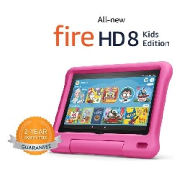 Amazon Fire 8 Edition- 10th Generations - 32GB Storage And 2GB RAM-Pink Pouch Item | Buy Amazon Fire 8 Edition- 10th Generations - 32GB Storage And 2GB RAM-Pink Pouch | SPOP Enterprise Global