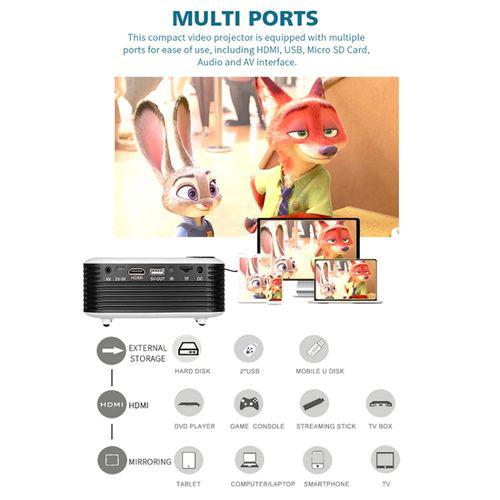 Portable 4K Ultra HD DLP Mini Smart Projector Item | Buy Portable 4K Ultra HD DLP Mini Smart Projector | SPOP Enterprise Global