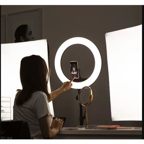 Automatic Led Ringlight 10 Inches + Stand And Phone Holder Item | Buy Automatic Led Ringlight 10 Inches + Stand And Phone Holder | SPOP Enterprise Global