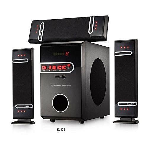 Djack SUPER Powerful Bluetooth Home Theatre System D3L Black Item | Buy Djack SUPER Powerful Bluetooth Home Theatre System D3L Black | SPOP Enterprise Global