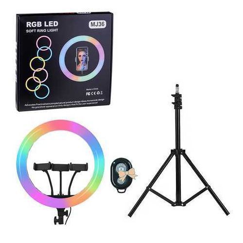 RGB 14 Inches Selfie Ring Light With Stand Item | Buy RGB 14 Inches Selfie Ring Light With Stand | SPOP Enterprise Global