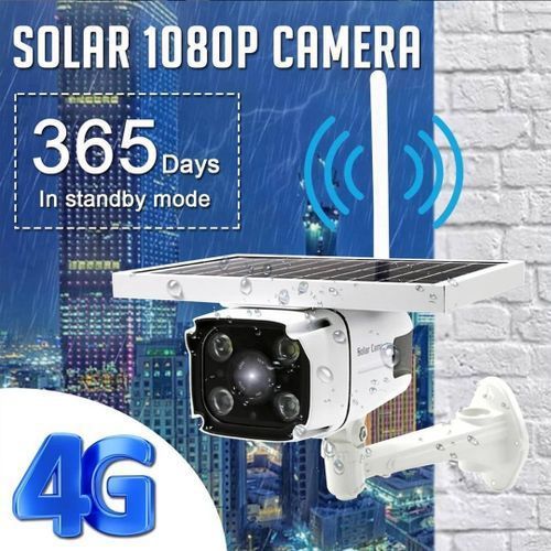 Best Quality 1080P 4G Sim Card Solar Powered IP IR Surveillance Camera Item | Buy Best Quality 1080P 4G Sim Card Solar Powered IP IR Surveillance Camera | SPOP Enterprise Global