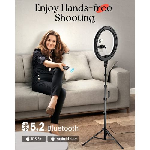 Automatic RingLight LED 10 Inches Tripod Stand Item | Buy Automatic RingLight LED 10 Inches Tripod Stand | SPOP Enterprise Global