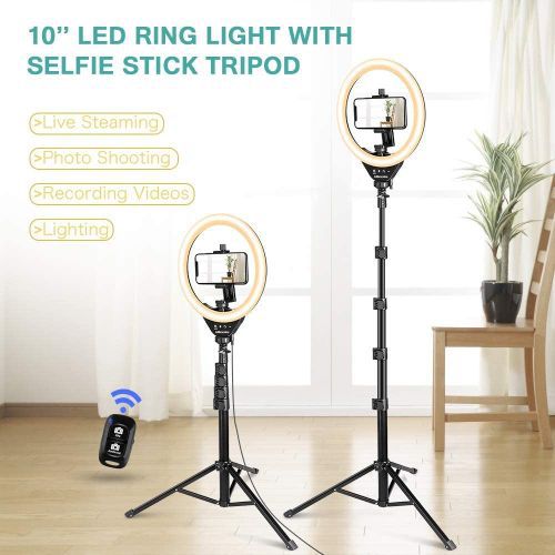 Automatic RingLight LED 10 Inches Tripod Stand Item | Buy Automatic RingLight LED 10 Inches Tripod Stand | SPOP Enterprise Global