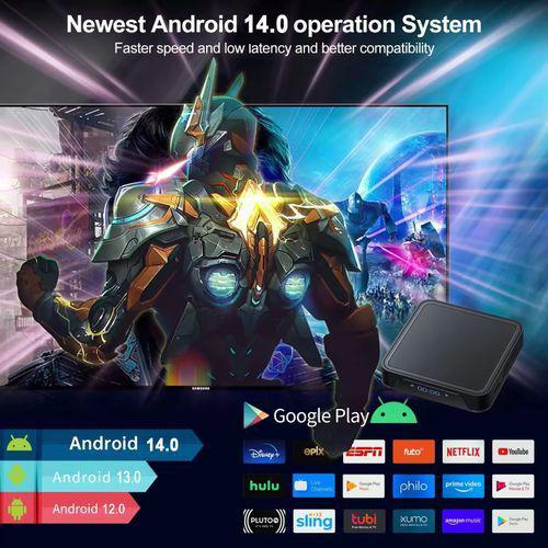 TV98 Pro Android 14.0 TV Box With Bluetooth Voice Remote Item | Buy TV98 Pro Android 14.0 TV Box With Bluetooth Voice Remote | SPOP Enterprise Global