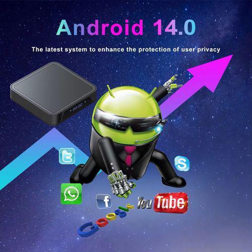 TV98 Pro Android 14.0 TV Box With Bluetooth Voice Remote Item | Buy TV98 Pro Android 14.0 TV Box With Bluetooth Voice Remote | SPOP Enterprise Global