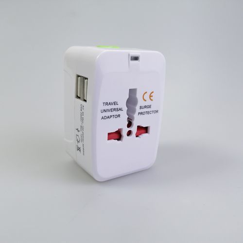 Universal Power Adapter Converter Travel Socket Charger Plug With USB 2 Item | Buy Universal Power Adapter Converter Travel Socket Charger Plug With USB 2 | SPOP Enterprise Global
