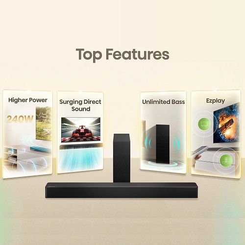 Hisense 240W 2.1CH Bluetooth® Audio SoundBar, - HS 2100 Item | Buy Hisense 240W 2.1CH Bluetooth® Audio SoundBar, - HS 2100 | SPOP Enterprise Global